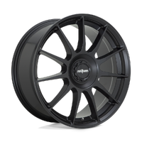 Dtm R168 17x8 4x100/4x108 +40mm Satin Black
