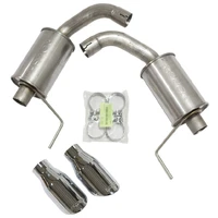 Exhaust Kit w/ Round Tips - 304SS (Mustang 15-15)