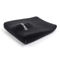 Thin (Standard) Base Cushion - white-orange embroidery - Standard
