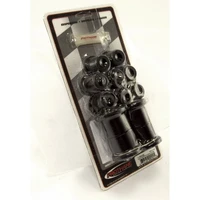 Rear Leaf Spring Bushing Kit Black 76-86 Jeep CJ