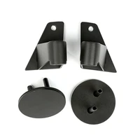 07-18 Jeep Wrangler JK Textured Black Mirror Relocation Brackets