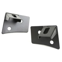 07-18 Jeep Wrangler JK Textured Black Windshield Aux. Light Mounting Brackets