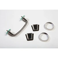 13-18 Jeep Wrangler Tie Stainless Steel Down Hood Kit