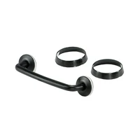 97-06 Jeep Wrangler Black Windshield Tie Down Kit