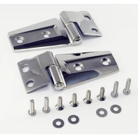 07-18 Jeep Wrangler JK Stainless Hood Hinge Kit