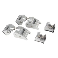 202018-20 Jeep Wrangler JL / 2020 Jeep Gladiator Silver Hood Catch Kit