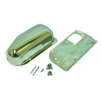 76-86 Jeep CJ Stainless Steel Wiper Motor Cover Kit