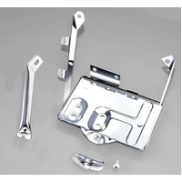 76-86 Jeep CJ Stainless Steel Battery Tray Kit