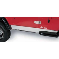 97-06 Jeep Wrangler TJ Stainless Steel Rocker Panel Cover