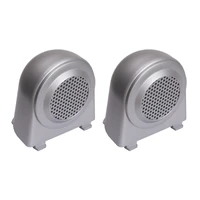 07-10 Jeep Wrangler JK Silver Tweeter Speaker Enclosures