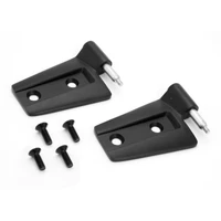 07-18 Jeep Wrangler JK Black Right Door Hinge Set