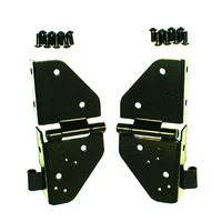 76-86 Jeep CJ / 87-95 Jeep Wrangler YJ Black Windshield Hinges