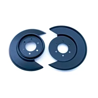 77-78 Jeep CJ Black Disc Brake Dust Shield