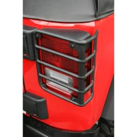 07-18 Jeep Wrangler Black Tail Light Euro Guards