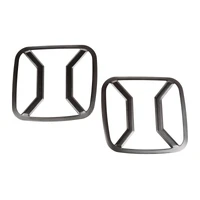 15-18 Jeep Renegade BU Black Tail Light Euro Guards