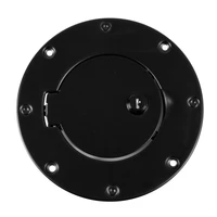 97-06 Jeep Wrangler TJ Black Locking Gas Cap Door