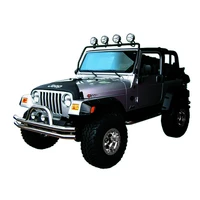97-06 Jeep Wrangler TJ Black Full Frame Light Bar