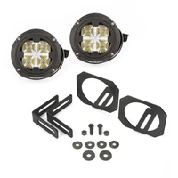 07-18 Jeep Wrangler JK Dual Beam Circular LED Light Kit