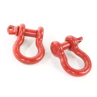 Red 3/4in D-Shackles