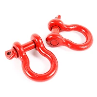 Red 7/8in D-Shackles