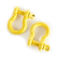 Yellow 7/8in D-Rings