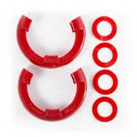 Red 3/4in D-Ring Isolator Kit