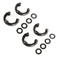 3/4in Black D-Ring Isolator Kit