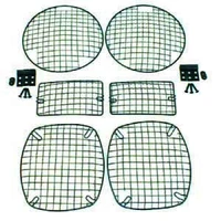 97-06 Jeep Wrangler TJ Black Stone Guard Set