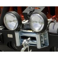 Roller Fairlead w/ Off-road Light Mounts