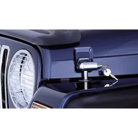 Locking Hood Catch Kit Chrome 97-06 Jeep Wrangler