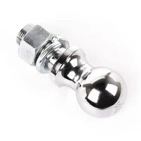 1-7/8in Trailer Hitch Ball 1in Dia Shank Chrome
