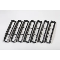 Grille Inserts Black 97-06 Jeep Wrangler