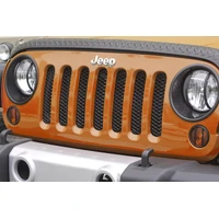 Mesh Grille Insert Black 07-18 Jeep Wrangler