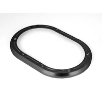 Billet Alum Shifter Bezel Black Manual 07-10 Wrangle