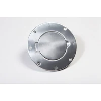 Non-Locking Gas Cap Door Polished Alum 97-06 Wrang