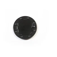 Non-Locking Gas Cap Door Black 07-18 Jeep Wrangler