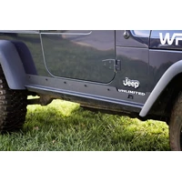 Heavy Duty Side Rocker Guards 04-06 Jeep Wrangler LJ
