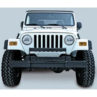 Brush Guard Gloss Black 97-06 Jeep Wrangler