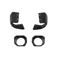 Jeep 19-22 Wrangler JL/20-22 Gladiator Venator Front Bumper Stubby Ends - Black