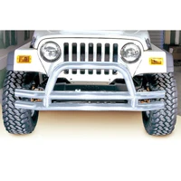 3-In Double Tube Front Bumper SS 76-06 Models