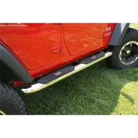 4in Round Step SS 07-18 Jeep Wrangler Unlimited JK