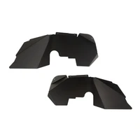 Aluminum Fender Liners Front Black 07-18 Jeep Wrangler JK/JKU