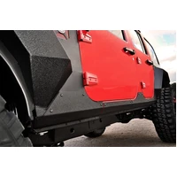 Steel Body Armor Cladding 07-18 Jeep Wrangler JKU