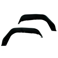 HD Steel Tube Fenders Front Pair Black 18-19 JL