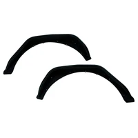 HD Steel Tube Fenders Rear Pair Black 18-19 JL