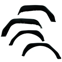 HD Steel Tube Fenders Full Set Black 18-19 JL