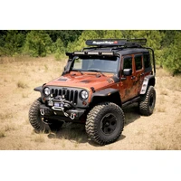 Hurricane Flat Fender Flare Kit 07-18 Jeep Wrangler