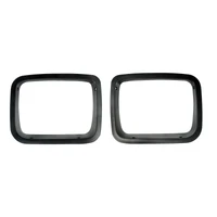 Headlight Bezels Black 87-95 Jeep Wrangler YJ