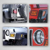 Euro Guard Light Kit 97-06 Jeep Wrangler TJ