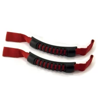 Front Headrest Grab Handles Red 07-20 JK/JL/JT